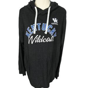 University Kentucky Wildcats Women's Hooded Long Sleeve T-Shirt Casual